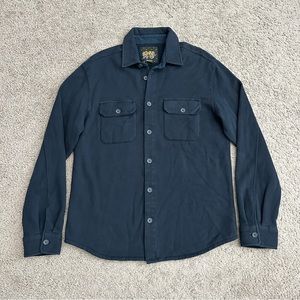 Roots Button Up Shirt Jacket Shacket Size XL